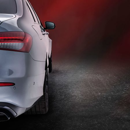E63 rear close